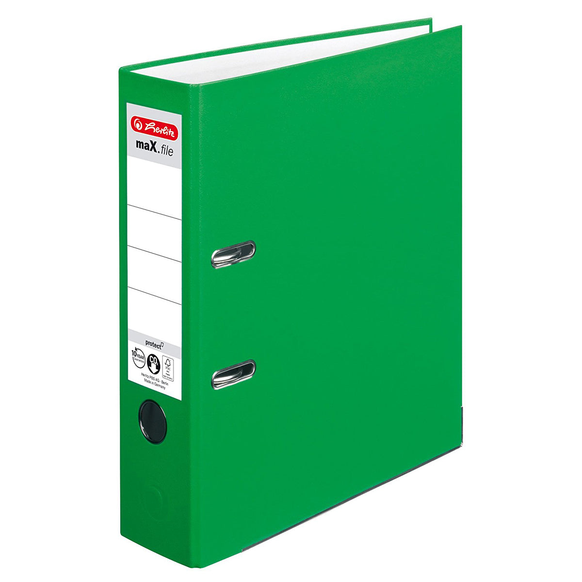 Biblioraft A4, Plastifiat, 75mm, Diverse Culori, Herlitz