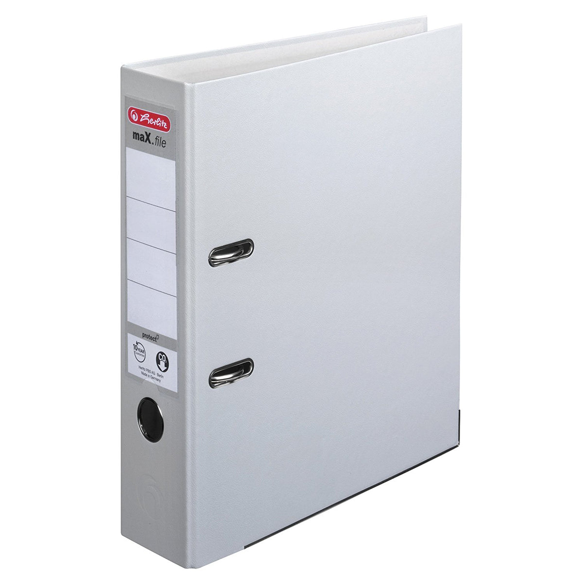 Biblioraft A4, Plastifiat, 75mm, Diverse Culori, Herlitz