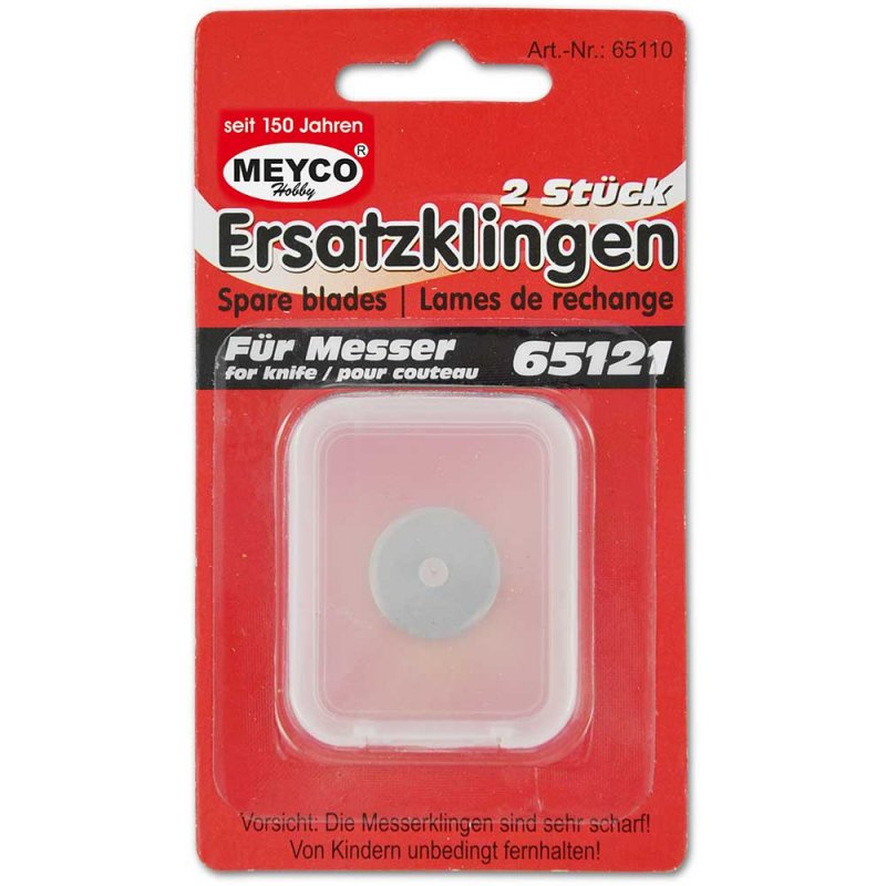 Rezerve pentru Cutter, Tip Rolă 18 mm, 2 buc/set, Meyco