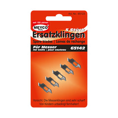 Set de Lame, Rezerve Pentru Cutter Circular, 5 Bucăţi, Meyco, 65123