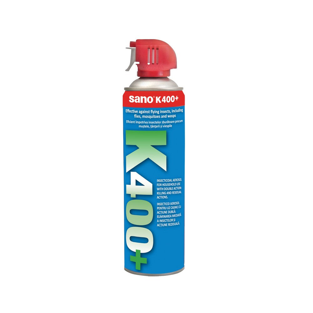 Spray Insecticid cu Aerosol, K400, 500 ml, Sano – Roval Print.ro