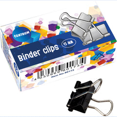Clips Hârtie, 15 & 19 & 25 & 32 & 41 & 51 mm, 12buc/cutie, Centrum