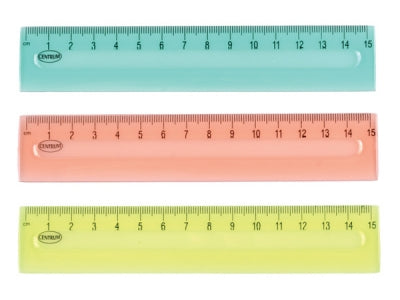 Riglă Plastic, 15 cm, Centrum