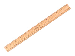 Riglă Lemn, 30 cm, Centrum
