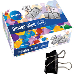 Clips Hârtie, 15 & 19 & 25 & 32 & 41 & 51 mm, 12buc/cutie, Centrum