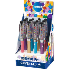 Pix Touch Pen Crystal, 1 mm, Mină Albastră, Centrum