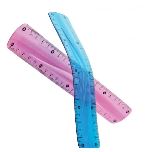 Riglă Plastic, 20 cm, Flexibilă, Centrum