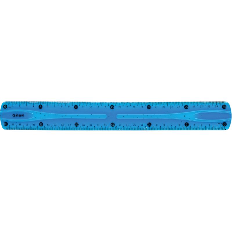 Riglă Plastic, 30 cm, Flexibilă, Centrum
