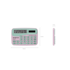 Calculator, 8 digit, Floral, ErichKrause
