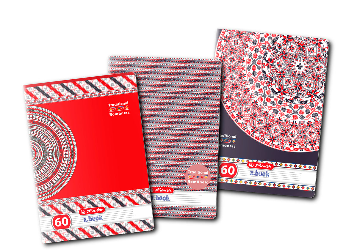 Caiet A4, 60 File, Dictando, Herlitz