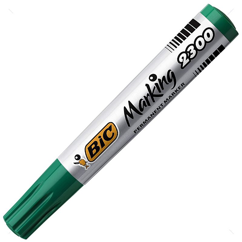 Marker Permanent, 2300, Vârf Teșit, Bic