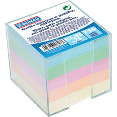 Cub Hârtie cu Suport Plastic, 92 x 92 x 82 mm, 750coli, Donau