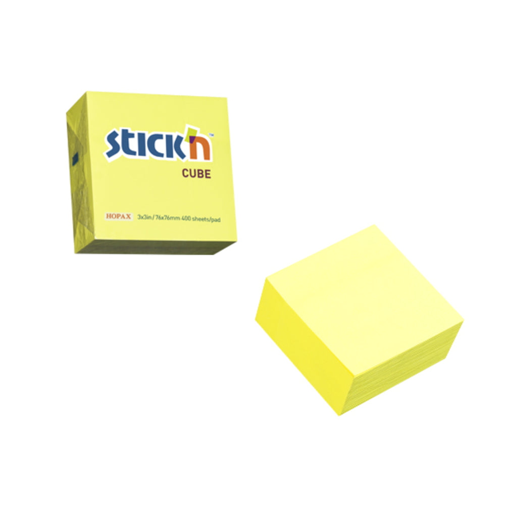 Notes Autoadeziv, 76 x 76 mm, 400 file, Stick"n