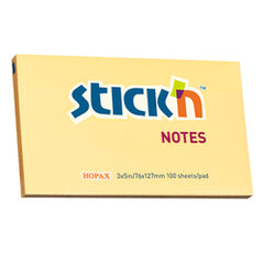 Notes Autoadeziv Pastel, 76 x 127 mm, 100 file, Stick"n