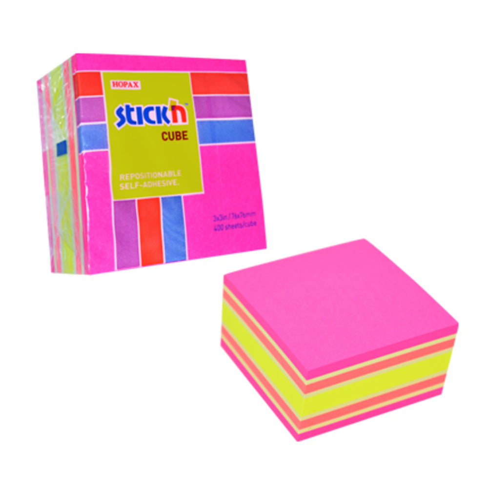 Notes Autoadeziv, 76 x 76 mm, 400 file, Stick"n
