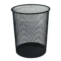 Coş de Birou pentru Hârtii, 19 L, Metalic, Q-Connect