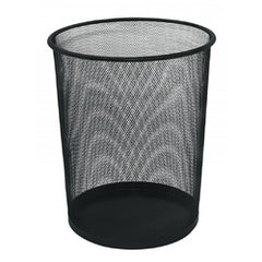 Coş de Birou pentru Hârtii, 19 L, Metalic, Q-Connect