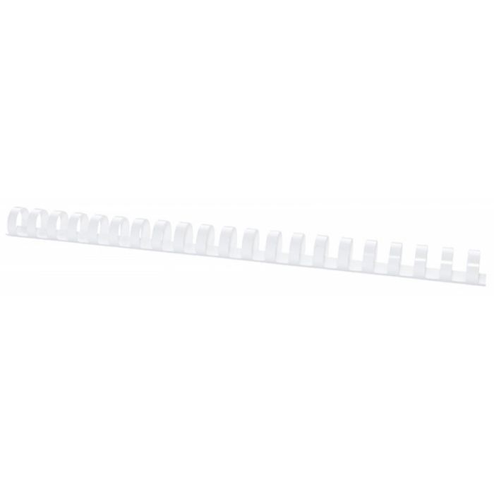 Inele din Plastic, 16 mm, 145 Coli, 100 buc/cut, Alb, Optima