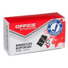 Clip Hârtie, 15 mm, 19 mm, 25 mm, 32 mm, 41m, 51 mm, 12buc/cutie, Office products