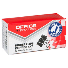 Clip Hârtie, 15 mm, 19 mm, 25 mm, 32 mm, 41m, 51 mm, 12buc/cutie, Office products