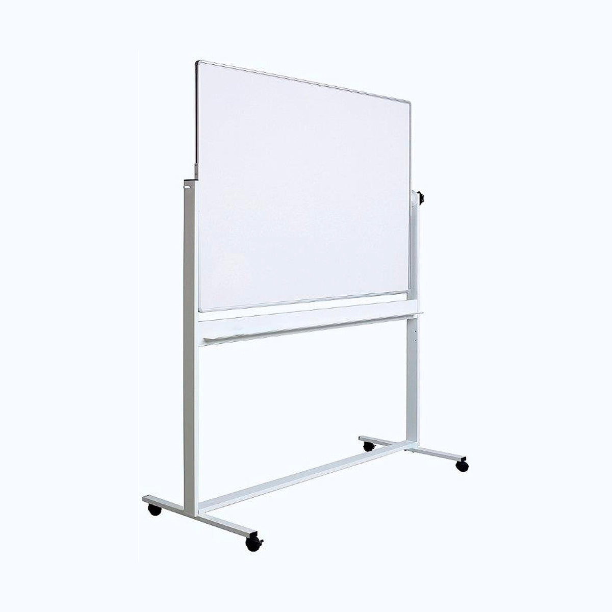 Tablă Albă Magnetică, Față Dublă, Rotativă, Stand Mobil, Profil Aluminiu, Diferite Dimensiuni, Optima, OP-25090120, OP-25100150, OP-25100180, OP-25100200, OP-25120180