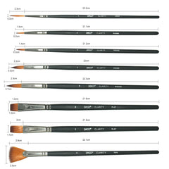 Pensule, Clarity, 15 +1 buc/set, Daco