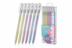 Set Pix cu Gel, Paradise Stick Pastel, 6 buc/set, 0.6 mm, ErichKrause
