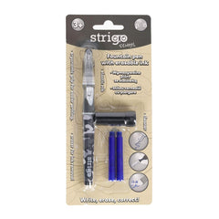 Stilou cu Radieră, 2 Rezerve, Dispozitiv Curățare, SSC475, Strigo