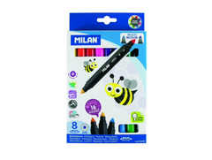 Carioca, 8 Culori, 2 Capete Maxi, 80091, Milan