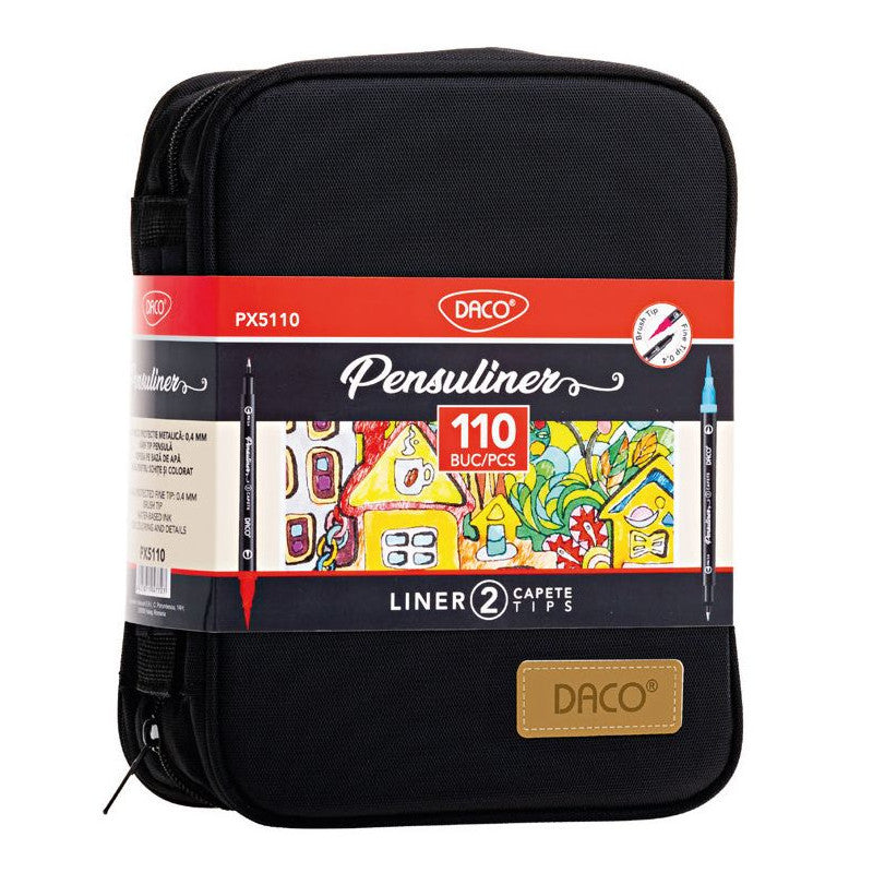 Pensuliner, 110 culori/set,  PX5110, Daco