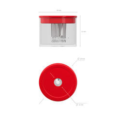 Ascuțitoare Plastic cu Container, S-Keg, ErichKrause