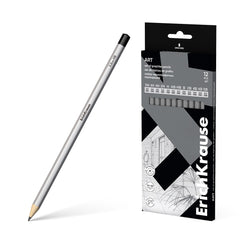 Creioane Grafit, 5h-5b, 12/set, ErichKrause