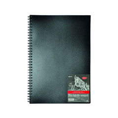 Bloc Hârtie Neagră, A3 & A4 & A5, 30 file, 140 g/mp, Daco