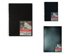 Bloc Hârtie Neagră, A3 & A4 & A5, 30 file, 140 g/mp, Daco