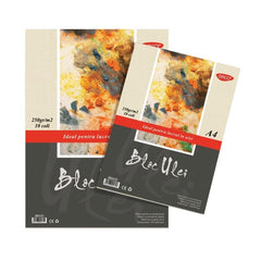 Bloc Ulei, A4 & A3, 10 file, 250 g/mp, Daco