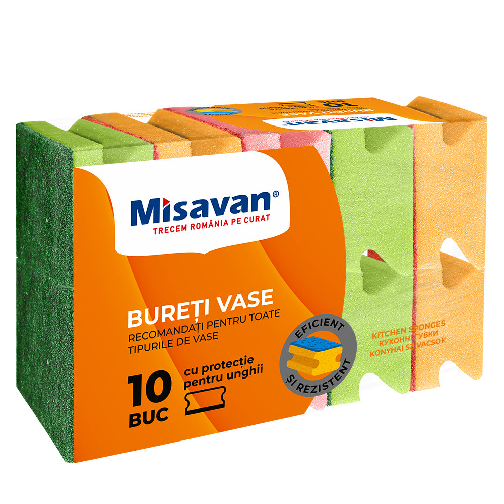 Burete Vase Canelat, 10 buc/set, Misavan