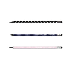 Creion HB cu Radieră, Dots, ErichKrause