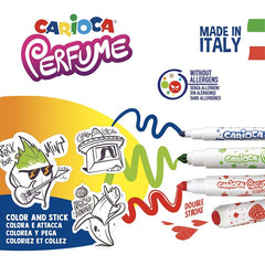 Carioca Perfume, 30 culori/set + Abțibilduri, Carioca