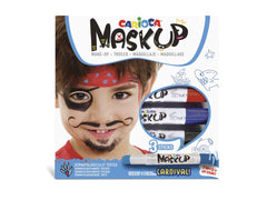 Carioca Mask-up Carnival, 3 culori/set, Carioca