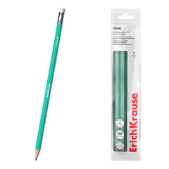 Creioane HB cu Radieră, Prime, 4 buc/set, ErichKrause