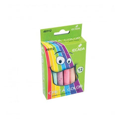 Cretă Color, 12 buc/cut, Ecada