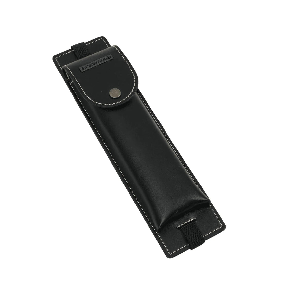 Husă din Piele Ecologică, pentru Instrumentele de Scris, Negru, G08, Swissbrand