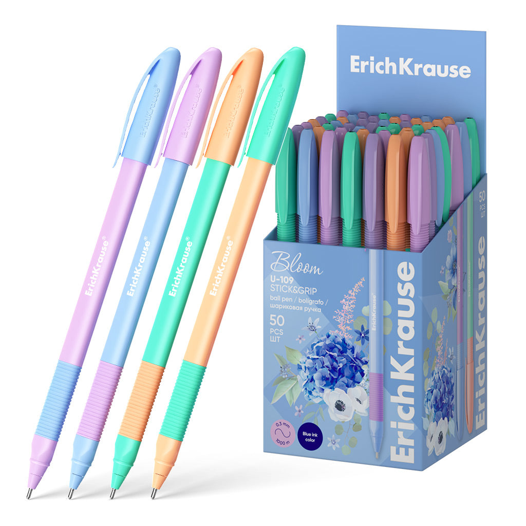 Pix, Stick & Grip Pastel  Bloom, U-109, 1.0 mm, ErichKrause