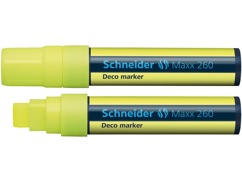 Marker Deco, Maxx 260, Cretă Lichidă, Schneider