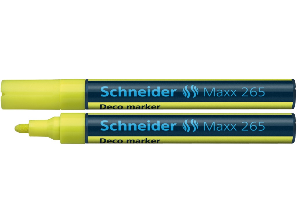 Marker Deco, Maxx 265, Cretă Lichidă, Schneider