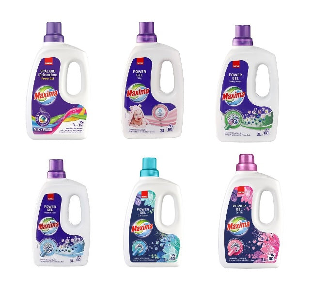 Detergent Lichid, Maxima, 3L, Sano