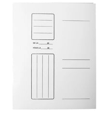 Dosar Carton Simplu, Alb, Duplex