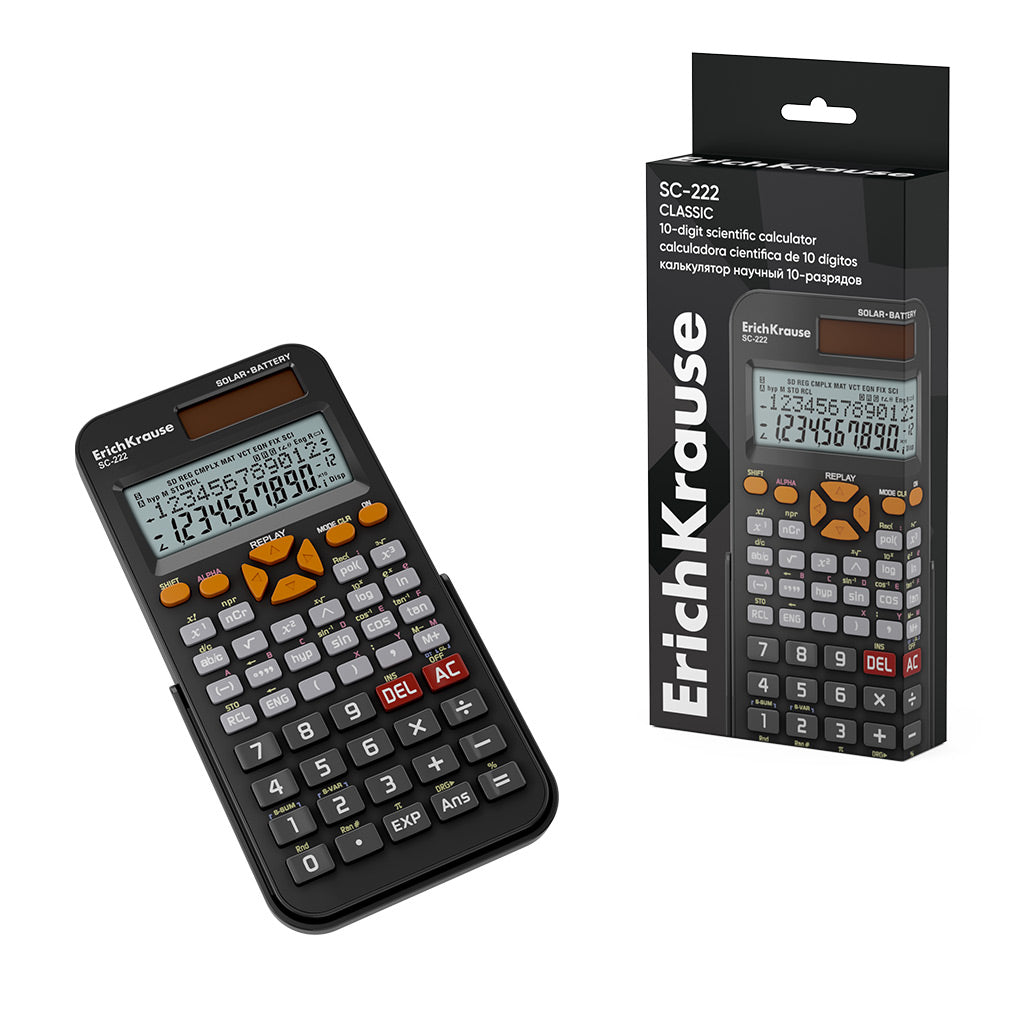 Calculator științific, 10 digiți, SC-222, ErichKrause