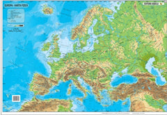 Hartă Europa, 70 x 100 cm, Aquila