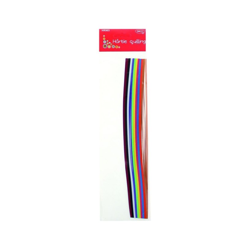 Hârtie Quilling, 30 x 0,3 cm, HR903, Daco